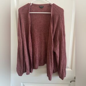 Wild Fable Open-Front Cardigan - Mauve